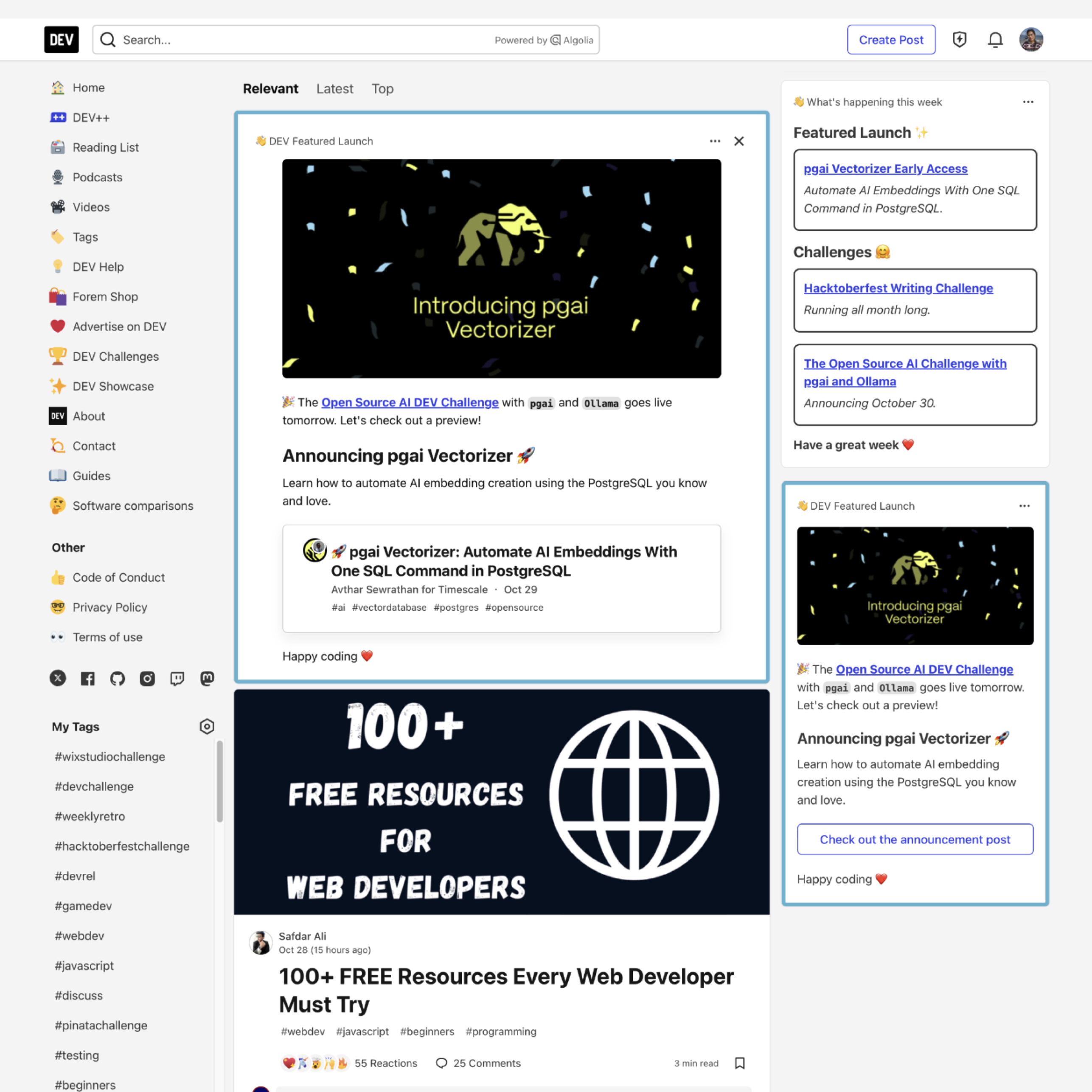 Homepage Takeover Example